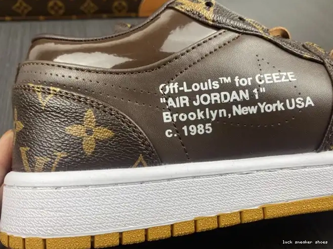Reps LUCY OW 1 Jordan x Off-Louis AJ1 Air LOW 0508